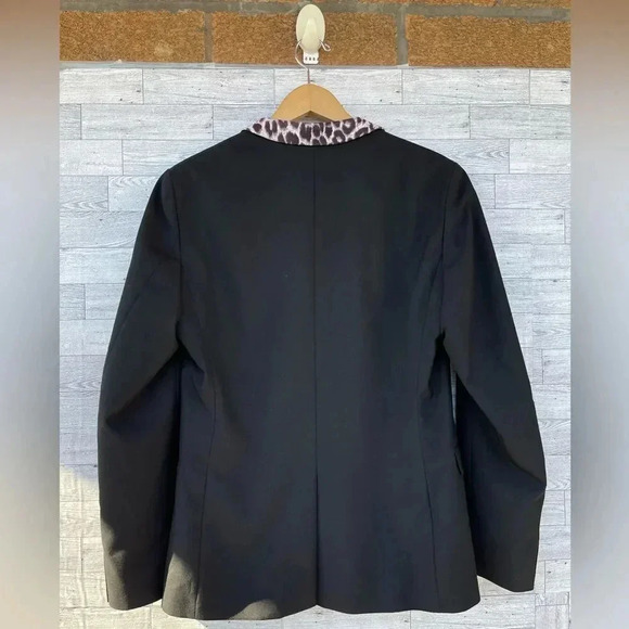 Religion Skinny Blazer With Leopard Lapel size medium - Picture 16 of 17